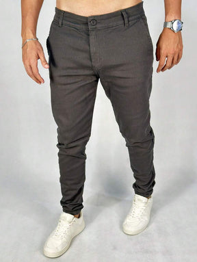 Calça Masculina Alfaiataria Social Sarja Skinny GrifeX™