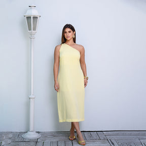 Vestido Midi Ombro