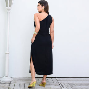 Vestido Midi Ombro